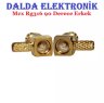 Mcx Rg316 90 Derece Erkek Sıkmalı Konnektör