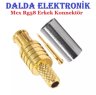 Mcx Rg58 Erkek Sıkmalı Konnektör