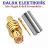 Mcx Rg58 Erkek Sıkmalı Konnektör