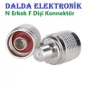 N Erkek F Dişi Konnektör