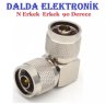 N Erkek N Erkek 90 Derece Konnektör