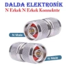 N Erkek Erkek Konnektör