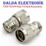 Uhf Dişi N Erkek Konnektör