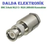 Rg213 Bnc Erkek Vidalı Konnektör