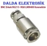 Rg213 Bnc Erkek Vidalı Konnektör