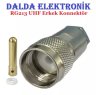 Rg213 Uhf Vidalı Erkek Konnektör