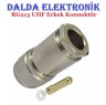 Rg213 Uhf Vidalı Erkek Konnektör