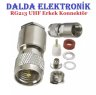 Rg213 Uhf Vidalı Erkek Konnektör