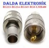 Rg213 Uhf Erkek Sıkmalı Konnektör