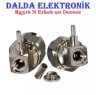Rg316 N Erkek 90 Derece Sıkmalı Konnektör