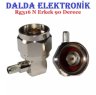 Rg316 N Erkek 90 Derece Sıkmalı Konnektör