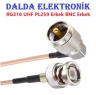RG316 UHF PL259 Erkek BNC Erkek konnektör