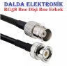 Rg58 Bnc Dişi Bnc Erkek Haberleşme Kablosu