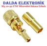 Rg58 M5 10-32 Unf Microdot Erkek Sıkma Konnektör