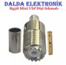 Rg58 Mini Uhf Dişi Sıkmalı Konnektör