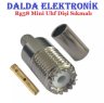 Rg58 Mini Uhf Dişi Sıkmalı Konnektör