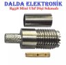 Rg58 Mini Uhf Dişi Sıkmalı Konnektör