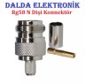 Rg58 N Dişi Sıkmalı Konnektör