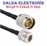 Rg58 N Erkek N Dişi Haberleşme Kablosu