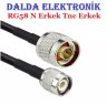 Rg58 N Erkek Tnc Erkek Haberleşme Kablosu