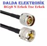 Rg58 N Erkek Uhf Erkek Haberleşme Kablosu
