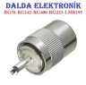 Rg58 Uhf Sıkmalı Erkek Konnektör