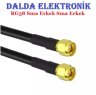 RG58 Sma Erkek Erkek Haberleşme Kablosu