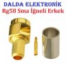 Rg58 Sma Erkek Sıkmalı Konnektör