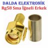 Rg58 Sma Erkek Sıkmalı Konnektör