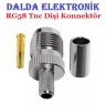 Rg58 Tnc Dişi Sıkmalı Konnektör