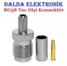 Rg58 Tnc Dişi Sıkmalı Konnektör