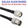 Rg58 Tnc Erkek Bnc Dişi Haberleşme Kablosu