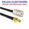 Rg58 Uhf Dişi Sma Dişi Haberleşme Kablosu