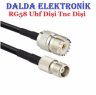 Rg58 Uhf Dişi Tnc Dişi Haberleşme Kablosu