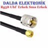 Rg58 Uhf Erkek Sma Erkek Haberleşme Kablosu