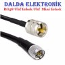 Rg58 Uhf Erkek Uhf Mini Erkek Haberleşme Kablosu