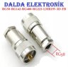Rg58 Uhf Erkek Vidalı Konnektör