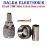 Rg58 Uhf Erkek Mini Sıkmalı Konnektör
