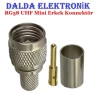 Rg58 Uhf Erkek Mini Sıkmalı Konnektör
