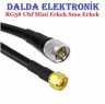 Rg58 Uhf Mini Erkek Sma Erkek Haberleşme Kablosu