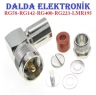 Rg58 Uhf Erkek 90 Derece Vidalı Konnektör