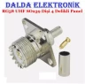 Rg58 Uhf Dişi 4 Delikli Panel Konnektör