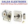 Rg58 Uhf Dişi 4 Delikli Panel Konnektör