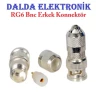 Rg6 Bnc Sıkmalı Erkek Konnektör