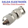 Rg6 Bnc Sıkmalı Erkek Konnektör