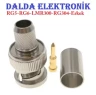 Rg6 Bnc Erkek Sıkmalı Konnektör