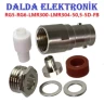 Rg6 Bnc Dişi Vidalı Konnektör