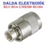 Rg6 Uhf Sıkmalı Erkek Konnektör