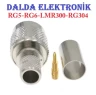 Rg6 Tnc Erkek Sıkmalı Konnektör