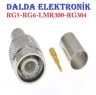 Rg6 Tnc Erkek Sıkmalı Konnektör